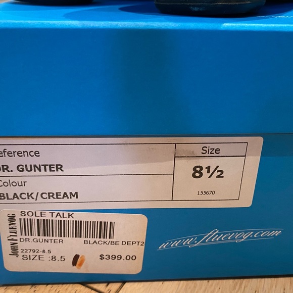 John Fleuvog SOLE TALK DR. GUNTER BROGUED LACE-UP HEELS size 8.5, Like NEW - Picture 9 of 15